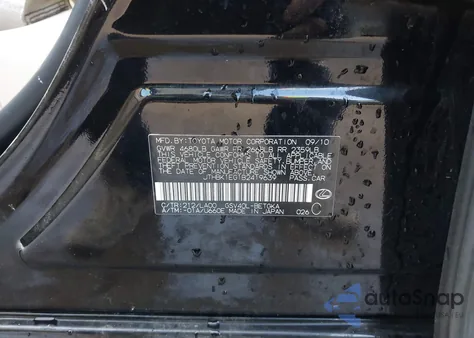 2011 Lexus Es 350 z USA, uszkodzony, nr VIN JTHBK1EG1B2419639